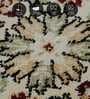 Black and Beige Persian 3x5 Feet Machine Made Carpet