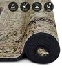 Black and Beige Persian 5x7 Feet Machine Made Carpet