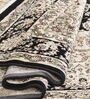 Black and Beige Persian 5x7 Feet Machine Made Carpet
