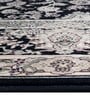 Black and Cream Persian 3x5 Feet Machine Made Carpet