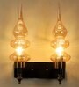 Minimalist Black and Gold Iron Wall Sconces