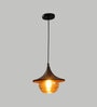 Sivaka Black and Gold Metal Hanging Light