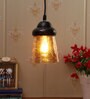 Calathus Black and Gold Metal Hanging Light