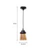 Calathus Black and Gold Metal Hanging Light