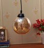 Viking Black and Gold Metal Hanging Light