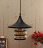 Amora Black and Gold Metal Hanging Light