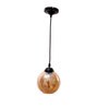 Viking Black and Gold Metal Hanging Light