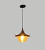 Damsel Black and Gold Metal Hanging Light