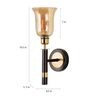 Smokey Metal Wallchieres (Black & Gold)