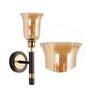 Smokey Metal Wallchieres (Black & Gold)