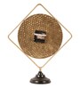 Black & Gold Square Table Clock