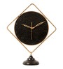 Black & Gold Square Table Clock