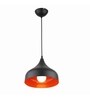 Black and Orange Aluminium Hanging Light