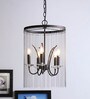 Silver Metal Chandelier