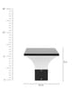 Vectra Black Metal Gate Light