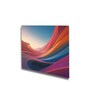 Black and White Brushstroke Canvas Printed Wall Painting Stretch Canvas Frame