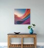 Black and White Brushstroke Canvas Printed Wall Painting Stretch Canvas Frame
