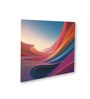Black and White Brushstroke Canvas Printed Wall Painting Stretch Canvas Frame