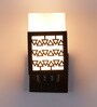 Aida Black Wood Wall Sconces
