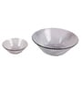 Clear (33 Pieces) Glass Dinnerware Set