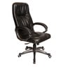 Black Leatherette Executive Chair in Black Colour Black Leatherette Executive Chair in Black Colour