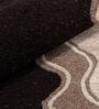 Beige Abstract Woolen 72 x 72 Inches Hand Tufted Rug