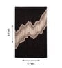 Beige Abstract Woolen 60 x 96 Inches Hand Tufted Rug