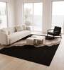 Beige Abstract Woolen 60 x 96 Inches Hand Tufted Rug