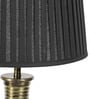 Black Black Cotton Knife Lampshade