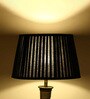 Black Black Cotton Knife Lampshade