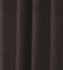 Black Semisheer Jute 5 Feet Eyelet Window Curtain