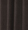 Black Jute Light Filtering 9 Feet Eyelet Curtain (1 Piece)