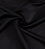 Black Blackout Satin 9 Feet Eyelet Curtain