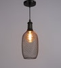 Krisa Black Metal Hanging Light