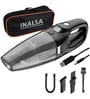 Black Canister Vacuum Cleaner with Multipurpose Cleaning Kit