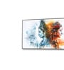 Black Canvas Framed Shiva's Colorful Duality Wall Painting(12X24 Inch)