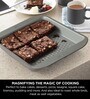 Carbon Square Grey Stainless Steel Baking Tray