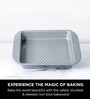 Carbon Square Grey Stainless Steel Baking Tray