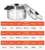 Silver Stainless Steel Cookware Set