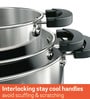 Silver Stainless Steel Cookware Set