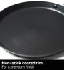 Cormorant 11 Inch Hard Anodised & Non- Stick Black Aluminium Dosa Tawa
