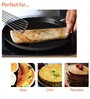 Cormorant 11 Inch Hard Anodised & Non- Stick Black Aluminium Dosa Tawa