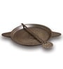 Quartz 12 Inch Black Cast Iron Tawa