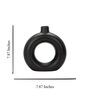 Black Ceramic Modern Table Vases