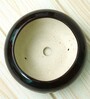 Black Ceramic Desk Pot