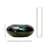 Black Ceramic Desk Pot