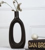 Black Ceramic Table Vases