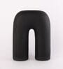 Black Ceramic Vase