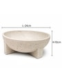 Black Charcoal Elegant Centerpiece Urli Bowl
