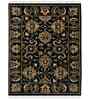 Black Persian Wool 2x3 Feet Handmade  Dhurrie